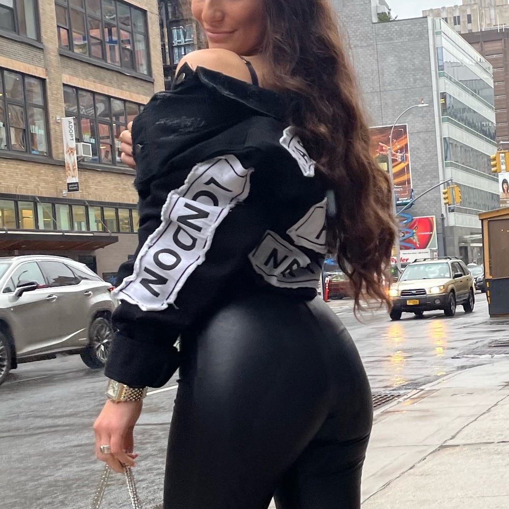 Stylish Black Jean Jacket